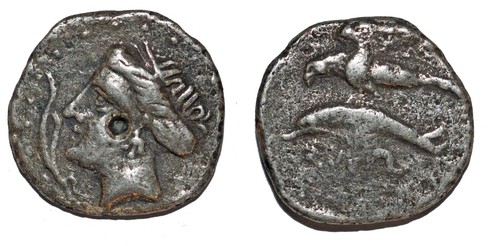 Paphlagonie sinope drachme - -,