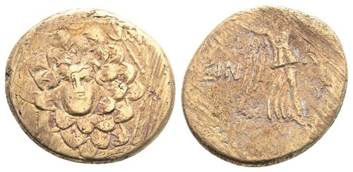 Antica moneta greca bronzo - moneta,